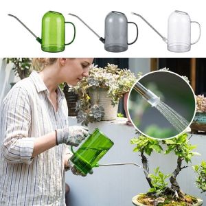 NOBLELUX 2L Long Mouthed Watering Kettle Stainless Tube Multicolor Watering Can Creative Large Capacity Gardening Watering Bottle Garden Supplies