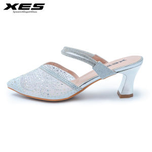 XES YOUNGJI-439 Sandal Heel Pesta Wanita