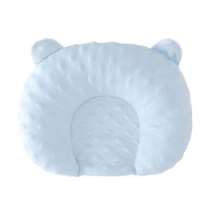 Infant Pillow Cotton Memory Foam Head Support Anti Flatness Breathable Soft Washable Nursery Bedding