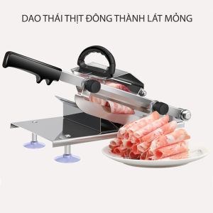 Dao thái thịt đông lạnh thành lát mỏng XF200 bằng inox không gỉ