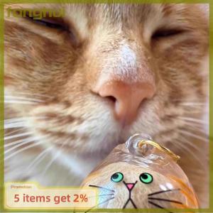 fanghui 1 6pcs Capsule Toys Kawaii Transparent My Pets Fur Container Cat Hair Storage Box Hanging Cat Keychain Pendant Pet Hair Grooming Souvenirs Bag Hanging Decor