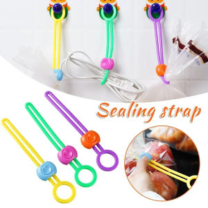 【Anmi Food】20pcs Sealing Tie Closure Clip Food Tie Rope Binding Fruit Store Preservation Multi-functional Sealing Tie Food Sealing