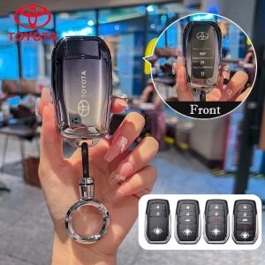 Toyota camry 2025 key case for Harrier hilux innova revo fortuner Toyota Majesty Toyota Alphard Toyota Vellfire Toyota Sienta car key cover harrier fortuner GR sport car key case  car key case for Toyota gradient color