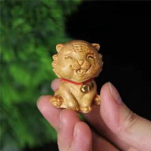 LITUILI Mười hai cung hoàng đạo Khắc gỗ mười hai cung hoàng đạo Cung Hoàng Đạo bằng gỗ Khắc gỗ mini Đồ trang trí thu nhỏ chạm khắc gỗ OX Đồ thủ công Mô hình động vật nhỏ bằng gỗ Trang trí máy tính để bàn văn phòng