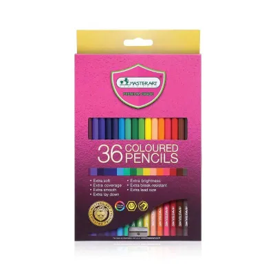 ดินสอสีไม้ มาสเตอร์อาท 12/24/36/48/60 สี Coloured Pencils Masterart MASTER SERIES อุปกรณ์ศิลปะ