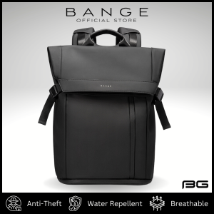 NEW ARRIVAL | BANGE BG-7700 Stylish Laptop Backpack (30×44×17cm | Approx. 22L | 1.20kg) Water-Repellent Fabric | Anti-Theft Design | Premium YKK Zipper | Shoes Compartment | Fits 15.6” Laptop & 11” Tablet | Fast Release Buckle | Travel Work Bag