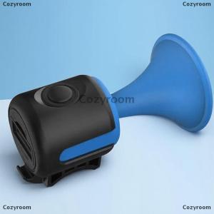 [COD] Cozyroom Bicycle Bell Electronic Horn Loud Warning Sound ABS 120db Safety Electric Bell IPX4 Speaker Alarm Ring For Scooter Road Bike