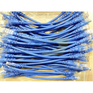 10pcs Cat6 Rj45 Lan Cable Ethernet Cable Solid High Speed Weatherproof Cable For Router High Speed Gigabit 1 Gbps