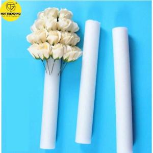 Xốp Trắng Dẻo Đường Kính 4cm Cắm Hoa Sáp Hoa Giả Hàng Loại 1 Cắm Dính Chặt Tiện Lợi Cho Anh Chị Cắm Hoa