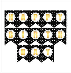 COD - Banner Ulang tahun 1Set / BuntingFlag Karakter / BuntingFlag Happy Birthday Aesthetic