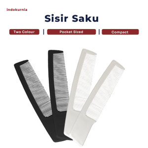 Indokurnia 12 pcs Sisir Saku Compact