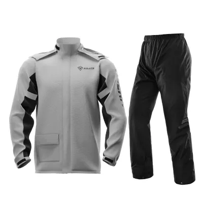 SULAITE Motorcycle Raincoat Suit Cover Lightweight Windproof Outdoor Cycling Hiking Motorbike Rainsuit