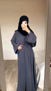 ABAYA TURKI BASIC - VARIASI SABUK