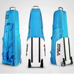 Cover máy bay túi đựng gậy golf túi hàng không cao cấp chất Vải nylon 1600D dày siêu bền Có lớp lót bông dày chống va chạm dây đeo mềm chắc chắn giảm tải trọng lực lên vai. Tay cầm chống trượt chắc chắn