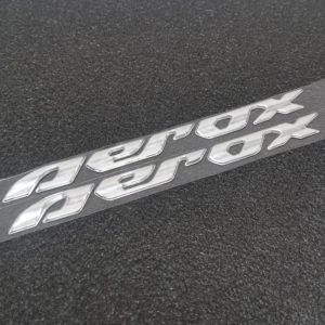 tem aerox 155 V2 chữ Nổi Logo 3D Chất Liệu Mềm Mại  bền màu