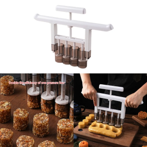 Dough Quantitative Artifact Hand-Pressed Stuffing Machine Easy to Operate Mooncake Stuffing Separator for Baking Lover