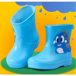 Childrens cartoon rain boots waterproof non-slip Rain Boots student rain boots for boys and girls