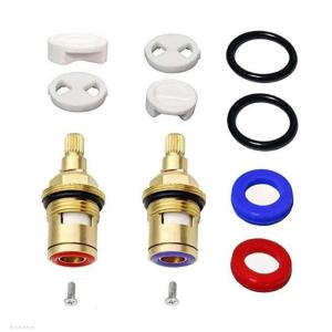Leakproof Brass vòi nước van lõi gốm Đôi Con dấu Hệ thống thay đổi nhanh chóng cơ chế dễ dàng cài đặt cho tất cả các đồ đạc
