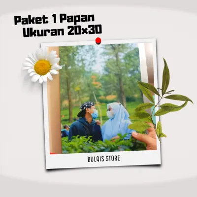 CETAK FOTO UKURAN 10R 20X30 SUDAH DIBINGKAI PAPAN MDF TERLARIS DAN TERMURAH PROSES 1 HARI BISA COD