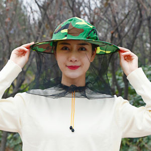 Topi Jaring Anti Sengat Lebah Madu Untuk Mancing Memancing APD Alat Pelindung Wajah Diri Jaring Topi Peternakan Lebah Ternak Madu Honey Bee Beekeeping Beekeeper Lubang Kancing Alat Panen Madu Tawon Itama Klanceng Trigona Terlaris Termurah Grosir Petani