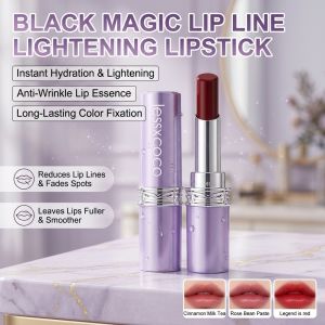 Moisturizing noncolor loss lipstick one piece of black magic