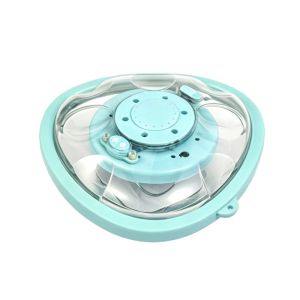 OUTOPEN 4 Spray Modes USB Rechargeable Pool Fountain Energy Efficient 5 Light Modes Floating Fountain Pump Floating Pump Underwater Landscape Light Pool Water Fountain Above Ground Pools