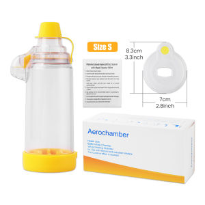 Salorie Chamber Spacer Medium Mask (NO INHALER INCLUDED) for Kids Sealed Package and Clean Local Warehouse Ready Stock Optichamber Spacer Infant for Adult Children