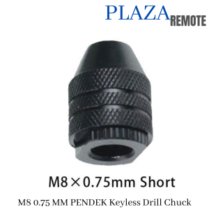 M8 X 0.75 KEYLESS CHUCK KEPALA BOR MINI DREMEL KONEKTOR SAMBUNGAN