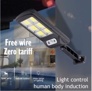 Sonnenlicht lampu Solar 6LED + Remote - Sensor Gerak Lampu jalan taman Tenaga Surya LED Solar Light