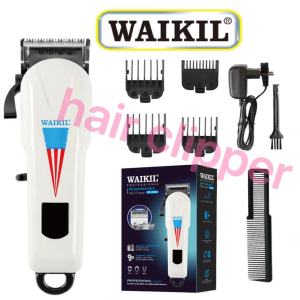 WAIKIL ใหม่ล่าสุด!! ของแท้100%WL-6065ปัตตาเลี่ยนไร้สายปัตตาเลี่ยนไร้สายกรรไกรทรงกรวยเดิมสำหรับช่างทำผมและช่างทำผมมืออาชีพ-Hair clipper