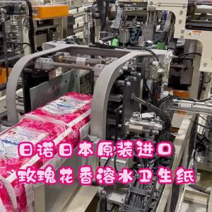 Giấy CuộN Lõi Được Nhập Khẩu Từ Nhật Bản 1 Giấy CuộN Hòa Tan Trong Nước In Hoa Hồng Nhà Sản Xuất Giấy Vệ Sinh Hòa Tan N Bán Buôn