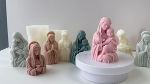 Đẹp đồ thủ công làm bằng tay Khuôn Sáng Tạo Tự Làm Mẹ Ôm Con Bức Tượng Hình Khuôn Cho Crafting