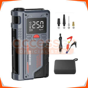 POMPA ANGIN ELEKTRIK Digital T-700  Multifungsi AIR COMPRESSOR JUMPER POWER BANK 20000mAH Type-C Fast Charging