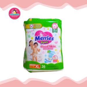 Merries Good Skin Pants popok bayi sekali pakai XL26