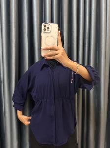 BLOUSE AIKO CRINCLE AIRFLOW//ATASAN WANITA//KEMEJA WANITA TERBARU//KEKINIAN