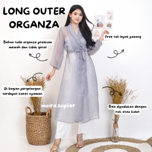 OUTER ORGANZA LONG OUTER KEKINIANOUTER KONDANGAN