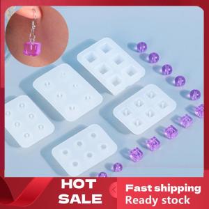 🚚【Local Express Delivery】🚚 Rectangle Silicone Mould Square Bead Ball 6 Holes DIY Epoxy Jewelry Pendant Mold