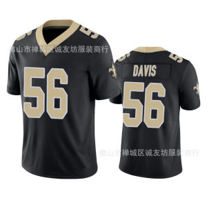 เสื้อโปโล NFL Saint 56 White Saints demario Davis JERSEY