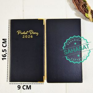 AGENDA POCKET DIARY TAHUN 2026 / AGENDA SAKU TAHUN 2026 TERBARU