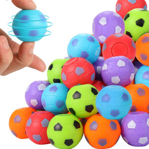 Mini Soccer Ball Fidget Spinners - Bulk Stress Relief Toys for Party Favors Classroom Prizes Birthday & Easter Gifts (8/16/20pcs)