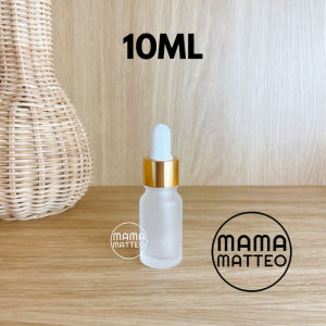 Botol Pipet Kaca Refill 5ml 10ml / Botol Kecil Isi Ulang Skincare Serum Kosmetik Travel Size