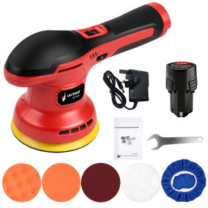 👍🏻👍🏻NERE 12V Cordless Car Polisher 6 Speed Adjustable Handheld Electric Polishing Waxing Machine 汽车抛光机