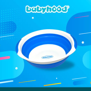 Babyhood Folding Wash Basin (Blue)