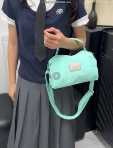 ALO Duffle Crossbody Bag Women Nylon Handbag Multi‑Pocket Waterproof Gym Yoga Short Trip Casual Travel Shoulder Sling Bag