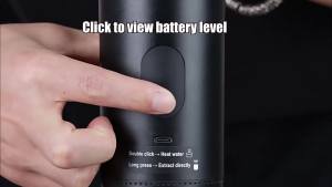 3-in-1 เครื่องชงกาแฟเอสเปรสโซพกพา เครื่องชงกาแฟพกพา ใช้ได้กับแคปซูลใหญ่ แคปซูลเล็ก และผงกาแฟ ร้อนเอง หน้าจอดิจิตอล เครื่องชงกาแฟสำหรับการเดินทางสำหรับตั้งแคมป์ สำนักงาน บ้าน รถบ้าน