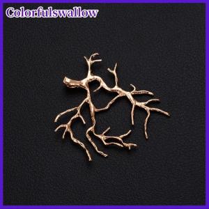 Colorfulswallow Cây chi nhánh cơ sở Vòng cổ mặt dây chuyền cho Cameo DIY trang sức làm phụ kiện