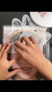 One reusable plastic template for childrens face painting body painting party stage DIY template