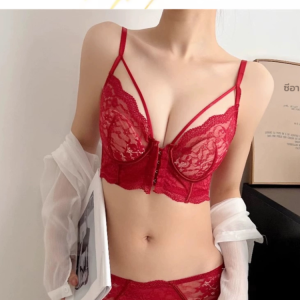 เสื้อชั้นในแบบติดกระดุมด้านหน้า ชุดชั้นใน อวบอิ่มและอวบอิ่ม สง่างามและมีเสน่ห์ หรูหราเบาๆ ระบายอากาศได้ มีหลายสไตล์ เสริมเต้านม