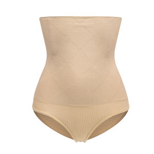 [MISTHIN GIRLS] Control Panties Shaping Panties Body Shaper Breathable High Stretch Seamfree Womens Underpants Cloth Splicing Mesh S0003