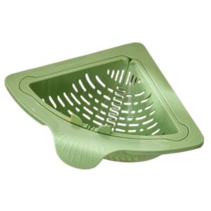 WANGCAI Triangle Sink Strainer Basket Creative Detachable Kitchen Garbage Filter Leftovers Food Catcher Punch-free Food Residue Separator Home Storage